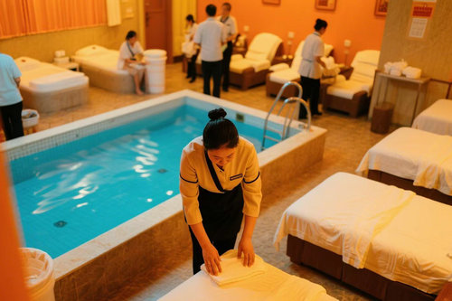 重慶洗浴中心一年需要給員工定做幾套工裝